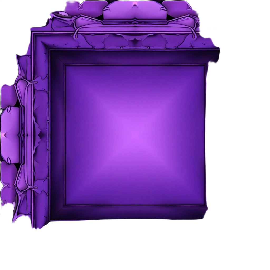 Elegant Purple Frame